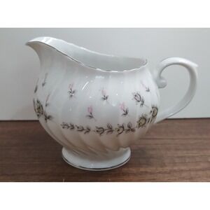 Style House PICARDY Platinum Ring 10 Oz Creamer Vintage Mid Century S10